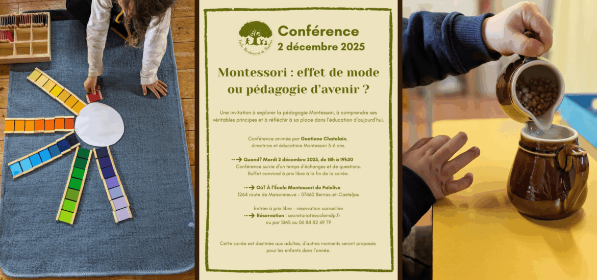 Conférence Montessori
