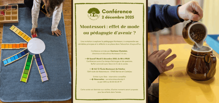 Conférence Montessori